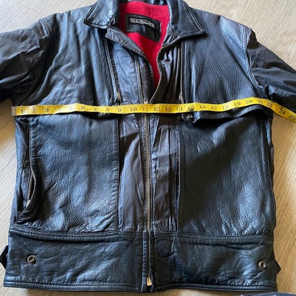 RICK PALLACK RARE VINTAGE LEATHER JACKET - Picture 9 of 11